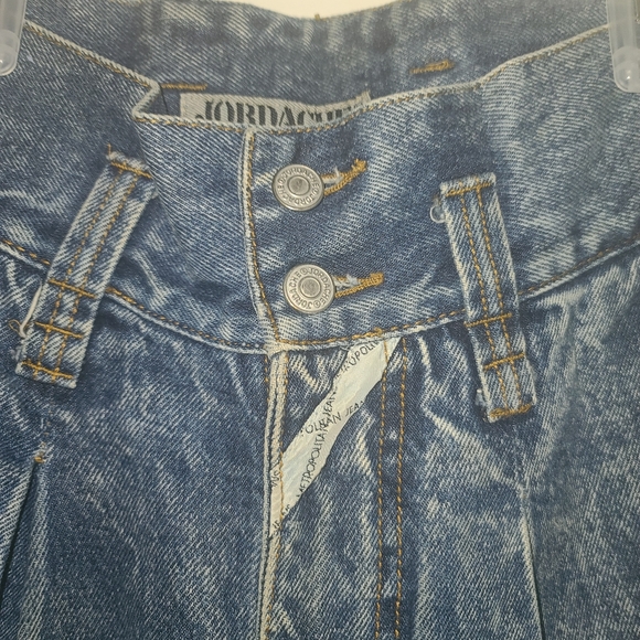 Vintage 80's Retro Acid washed high Waisted baggy harem pants Classic Jordache. - Picture 2 of 13